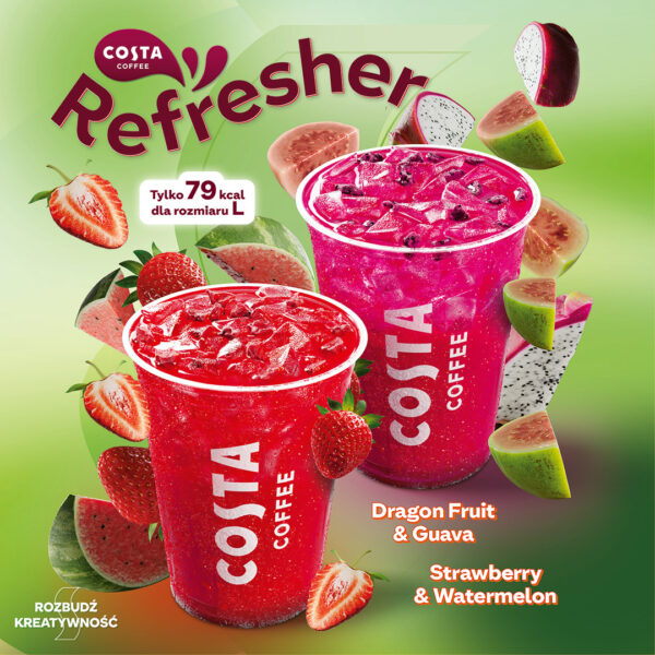 LETNIE NOWOŚCI COSTA COFFEE