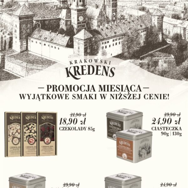 Krakowski Kredens – promocja miesiąca