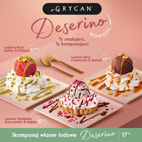 Odkryj nowość w Grycanie – Deserino.
