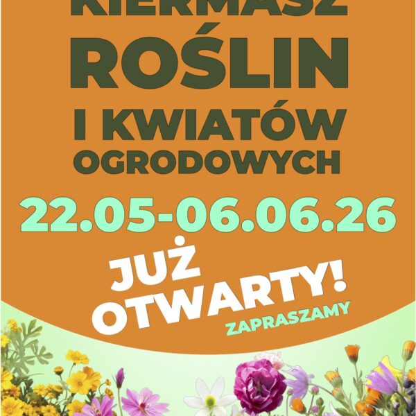 Kiermasz roślin i kwiatów