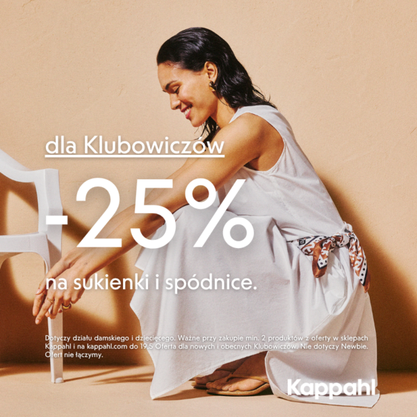 Kappahl: -25% na sukienki i spódnice